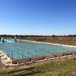 180'x35' slab ready to pour at South Grand Lake Regional Airport!